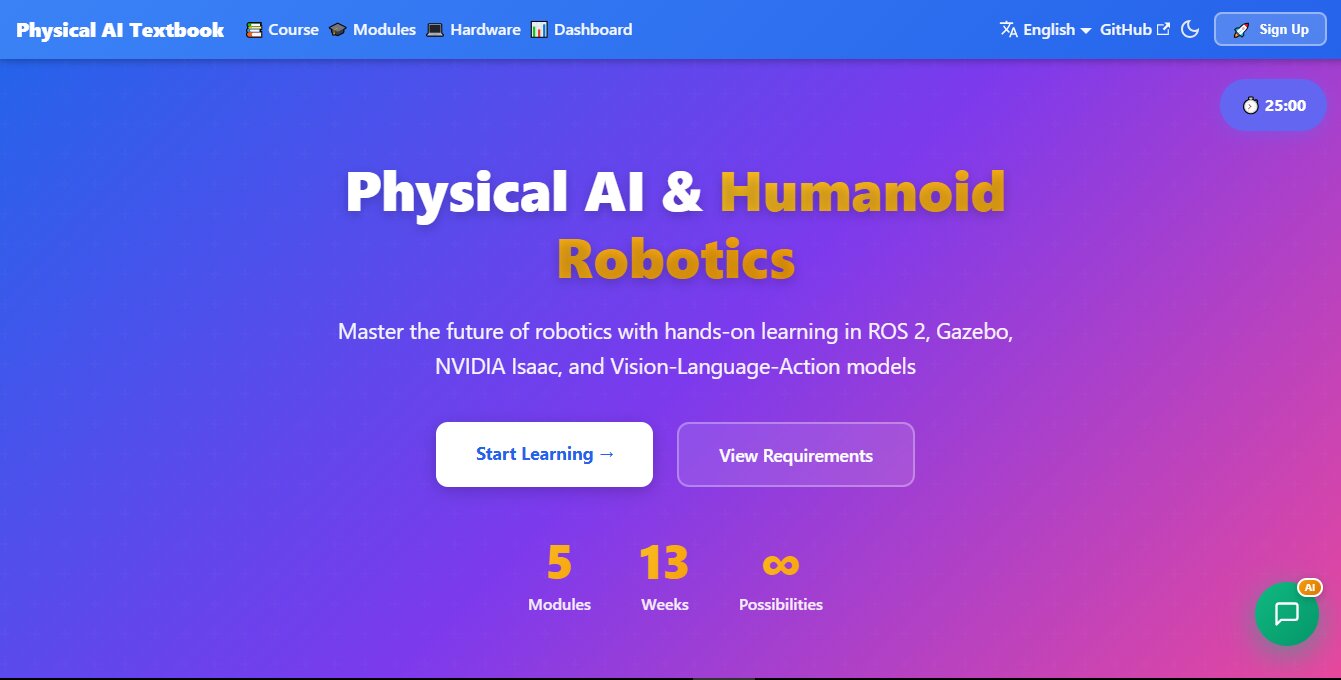 Physical-AI And Humanoid Robotics Book project cover