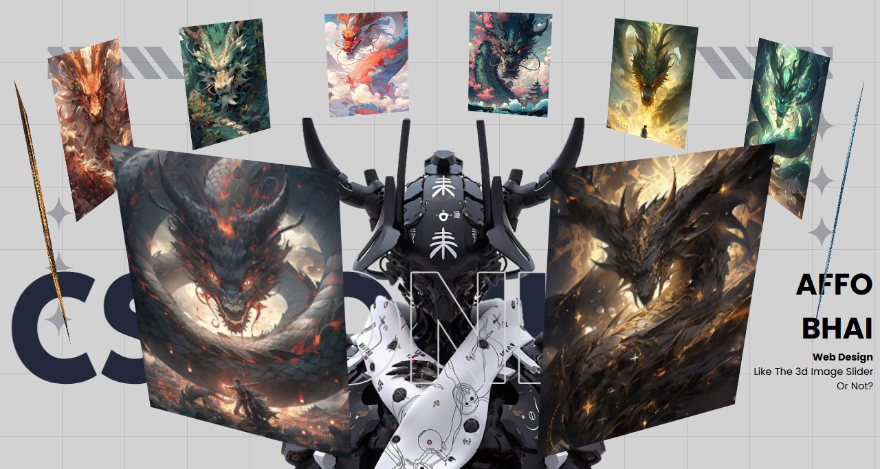 3D Image Slider project cover