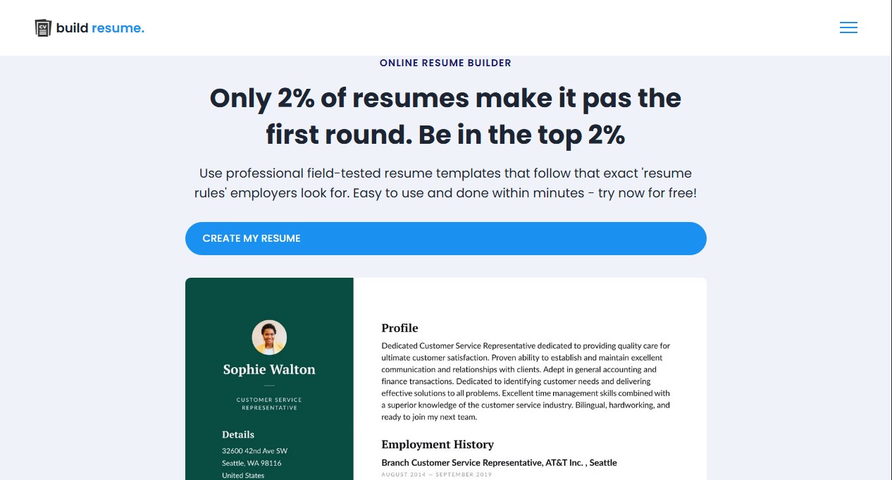 Dynamic Resume Builder project cover
